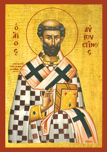 Icon of Saint Augustine - CS707