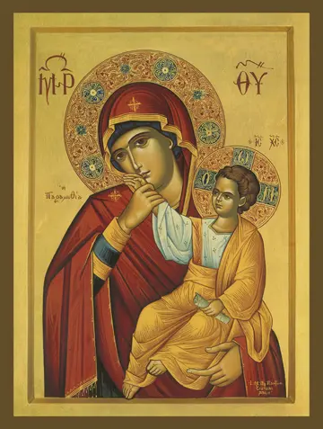 Icon of the Panagia "Paramythia" - T112
